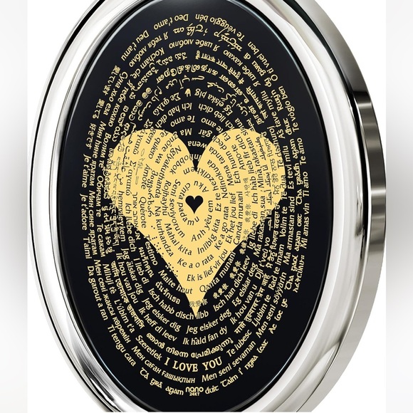 NanoStyle‎ Love Necklace with I Love You inscribed in 120 languages. See below - Picture 10 of 12